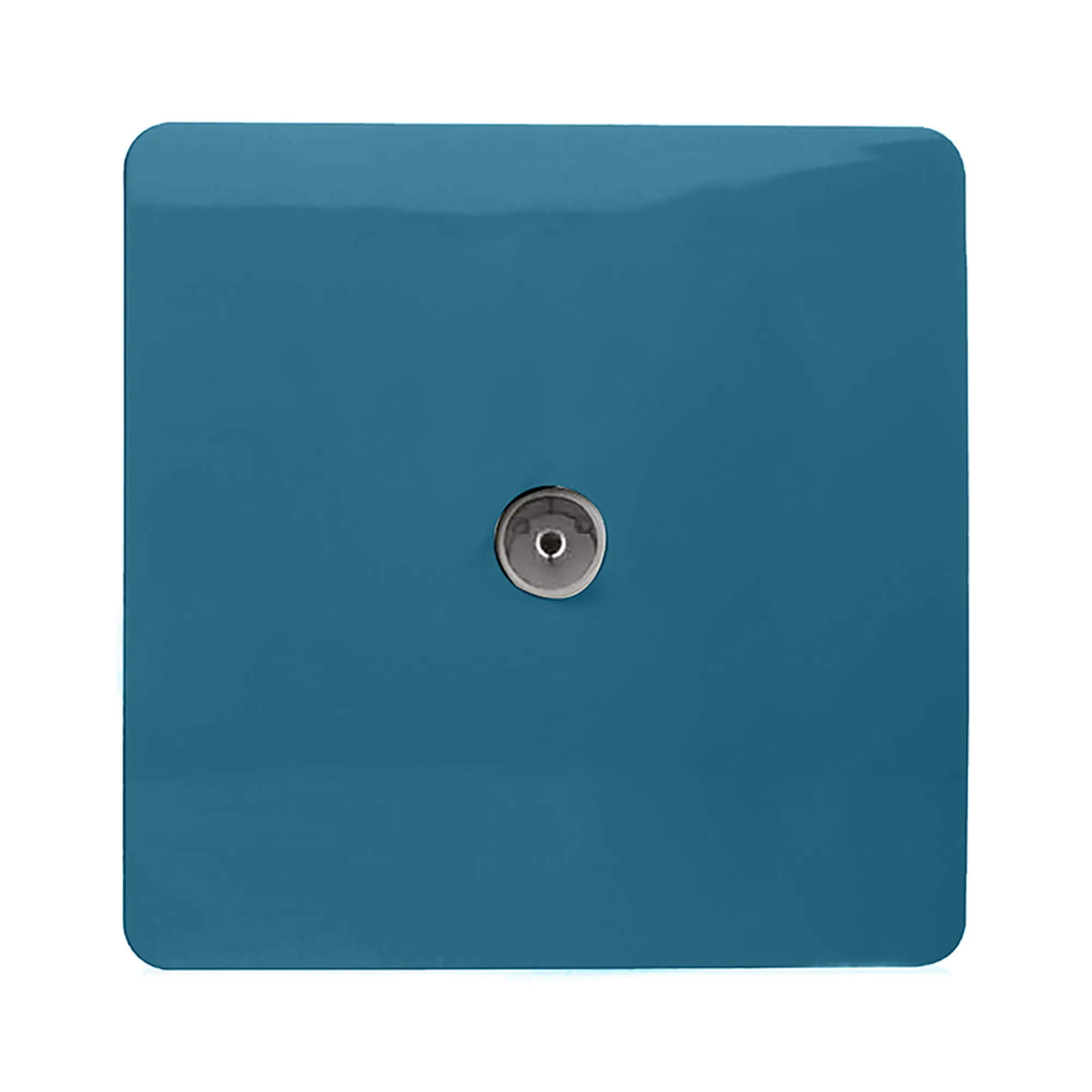 Ocean Blue Wiring Accessories Trendi Decorative Screwless Ocean Blue Wiring Accessories Trendi Decorative Screwless